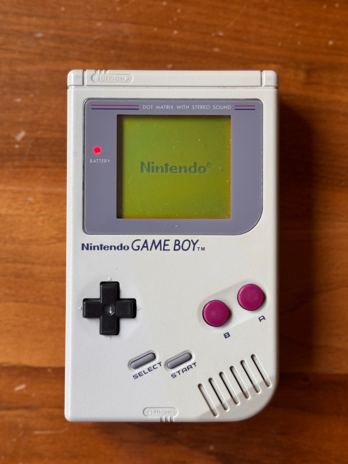 Nintendo Game Boy DMG-01 Console Bundle Super Mario Land Tetris + Case Tested