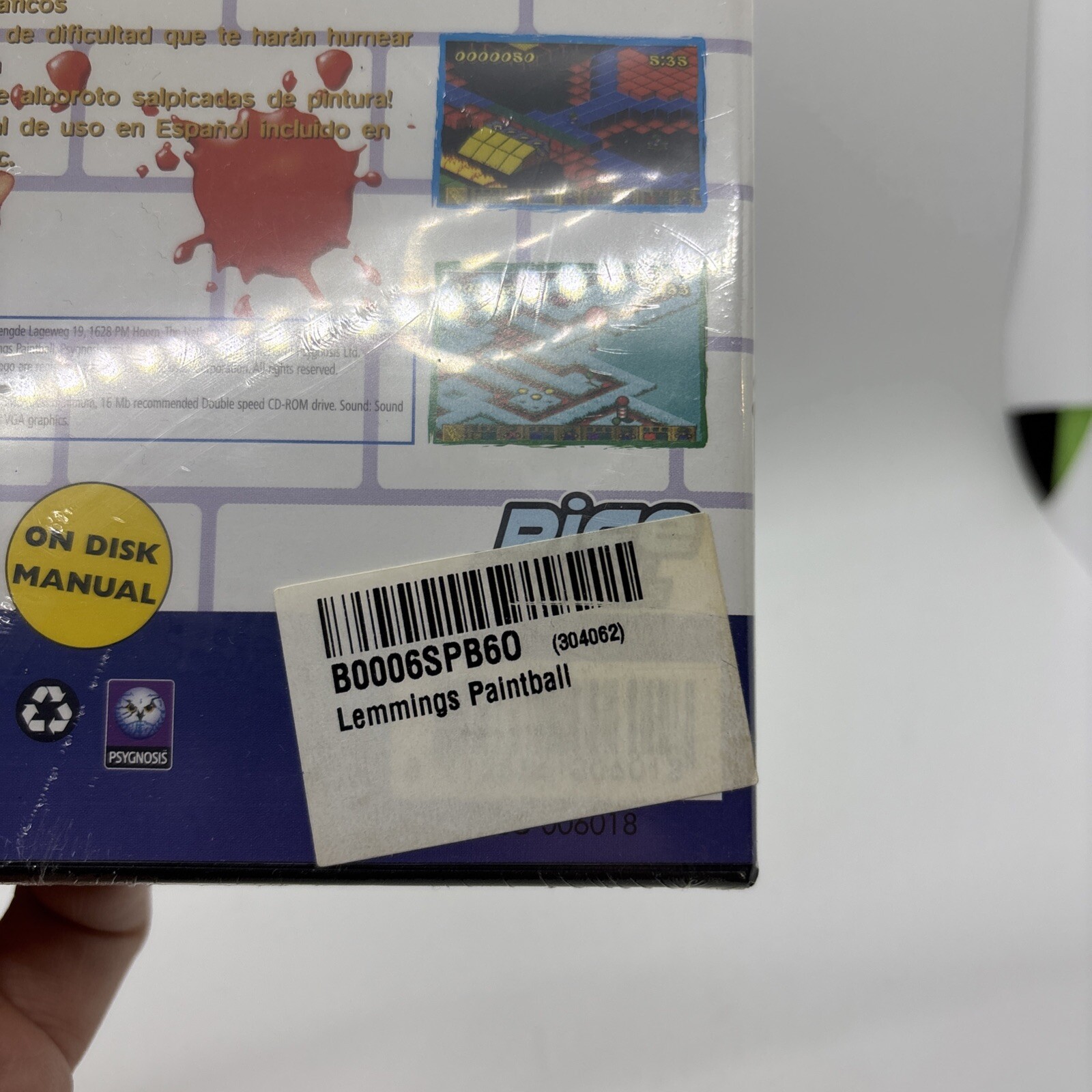Lemmings Paintball (1996) PC CD-ROM, Windows 95/98 – NEW/SEALED