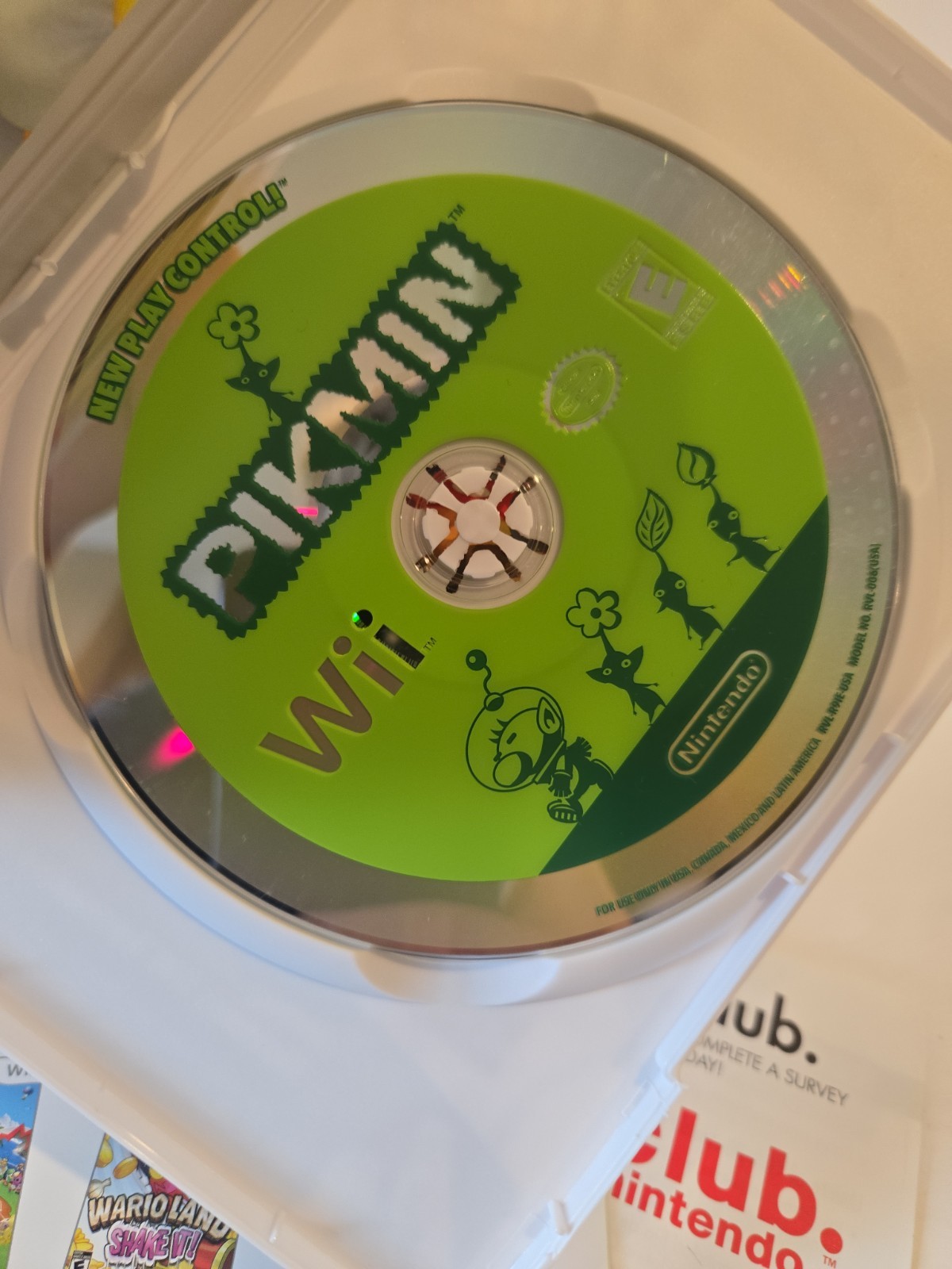 New Play Control Pikmin 1 & 2 (Nintendo Wii, 2009) Complete Tested Excellent
