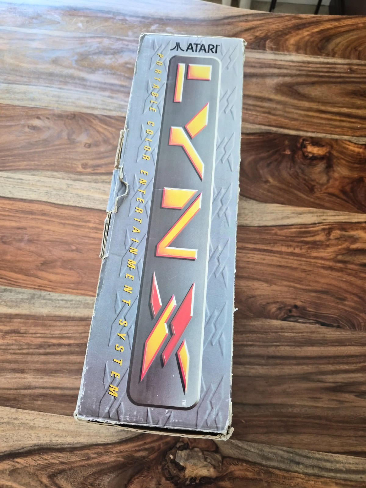 Vintage Atari Lynx Console Box Only w/ Foam Inserts Mint Condition NO SYSTEM