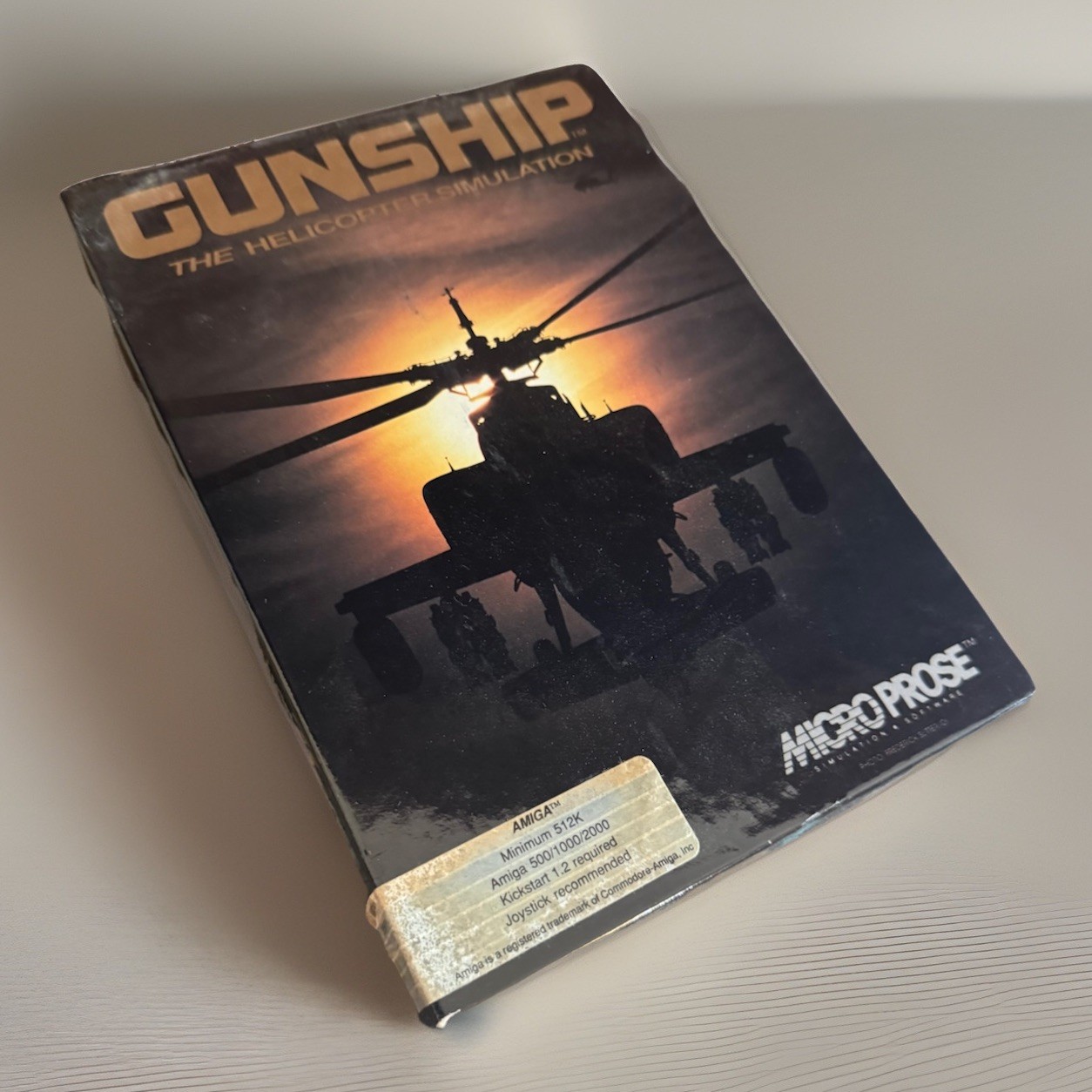 GunShip Commodore Amiga game – Complete