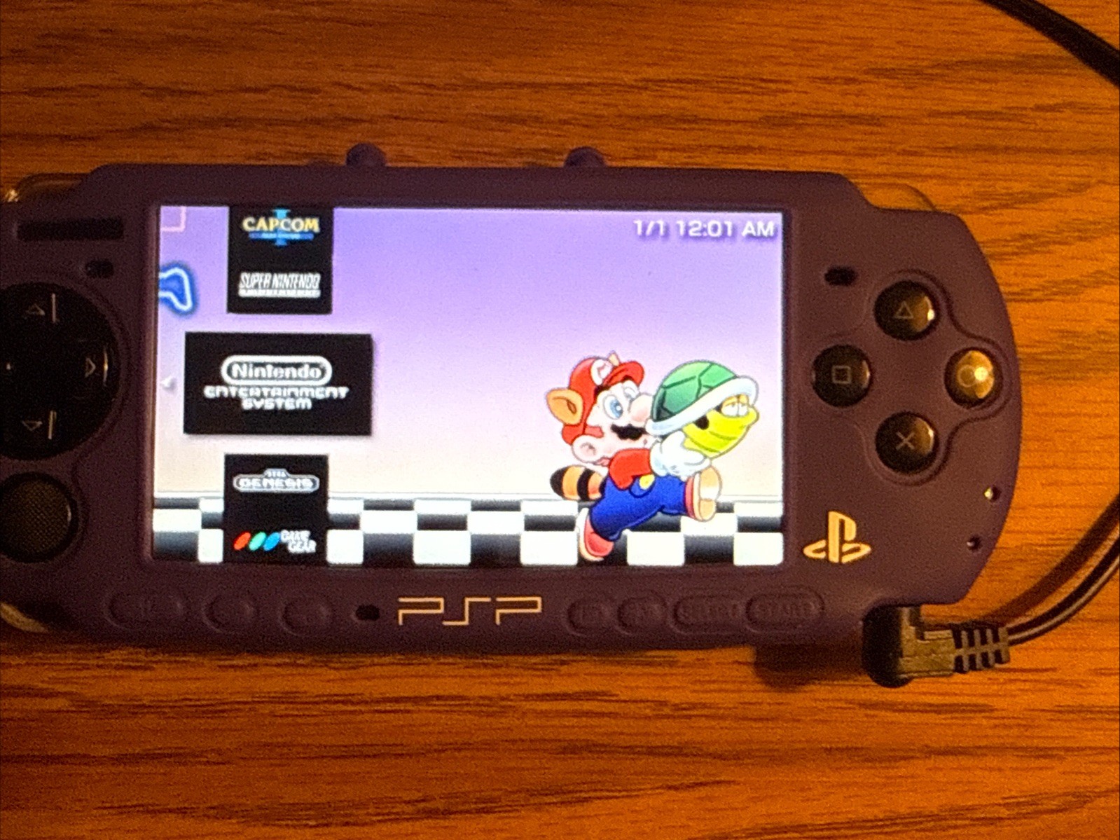 Sony PSP-2001 Handheld Console w Games, Case, 64 GB & Charger Tested Plz Read