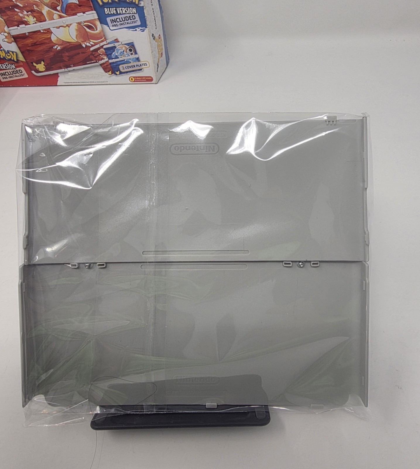 💥 New Nintendo 3DS Pokemon 20th Anniversary Edition System Box Plates Red Blue