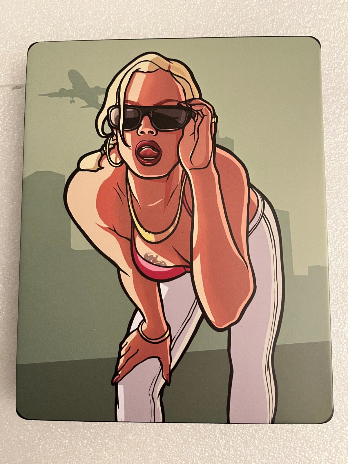 Grand Theft Auto San Andreas CUSTOM G2 Steelbook Case PS3/XBOX (NO GAME)