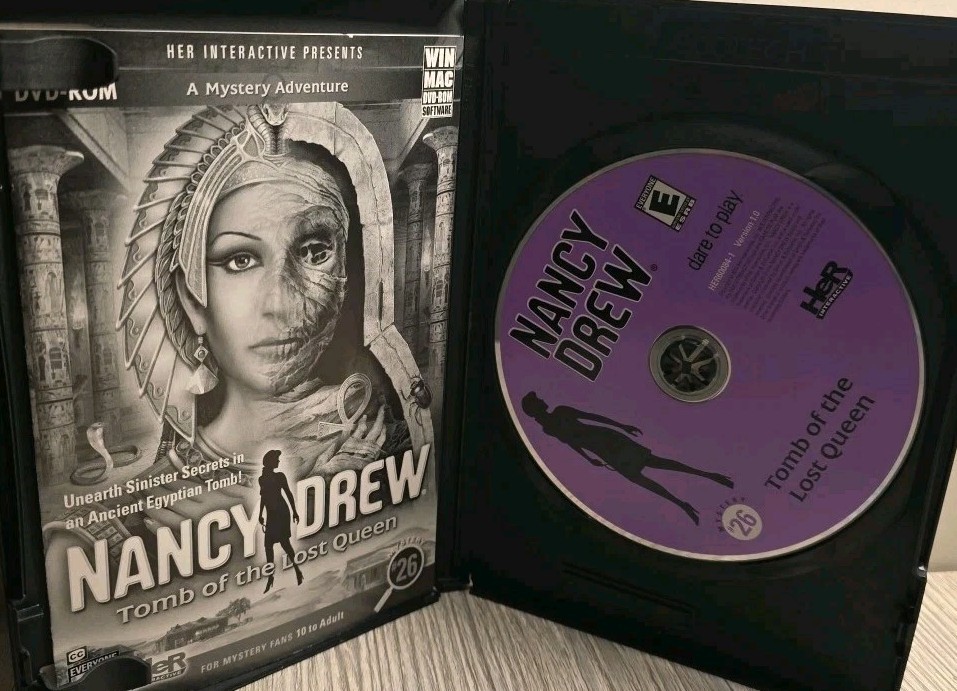 Nancy Drew Tomb of the Lost Queen #26 PC Game Her Interactive Mystery Adventure