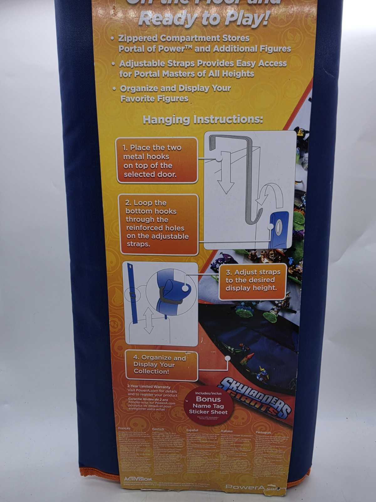 New Skylanders Giants Over The Door Figure Storage Toysrus Exclusive New Rare
