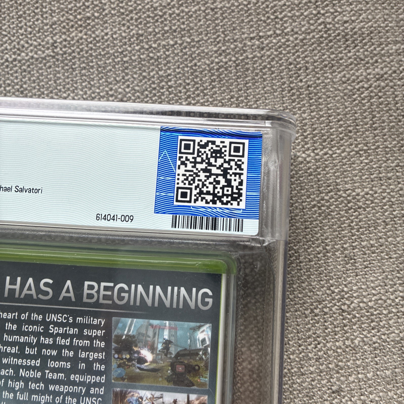 Halo: Reach • Graded PSA 9.6 B+ • Xbox 360