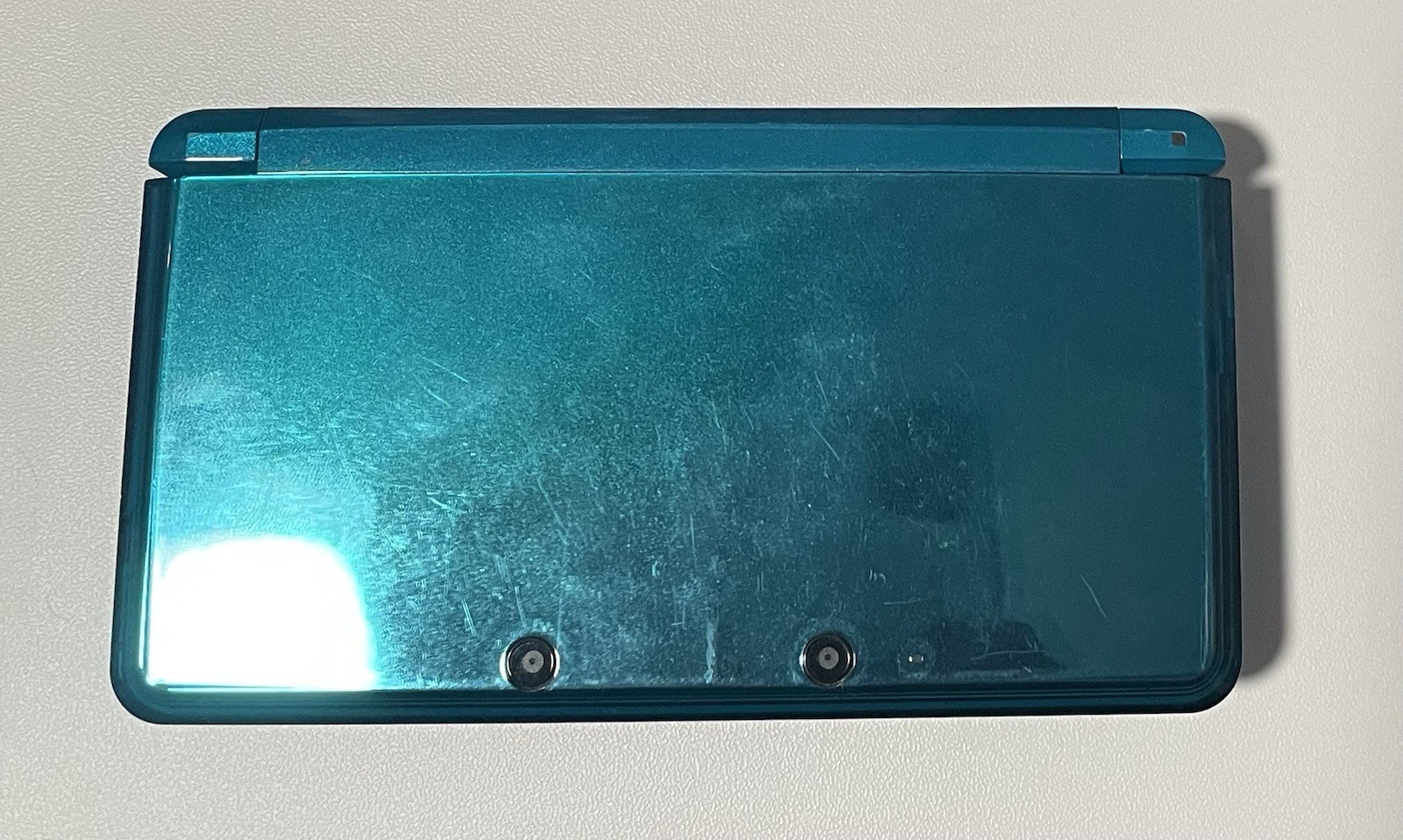 Nintendo 3DS Aqua Blue NTSC-J CTR-001(JPN) + Charger + 64GB microSD + Case