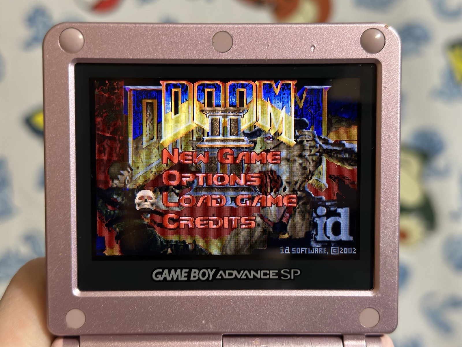 Doom II Nintendo GameBoy Advance Authentic Saves GBA Tested Clean