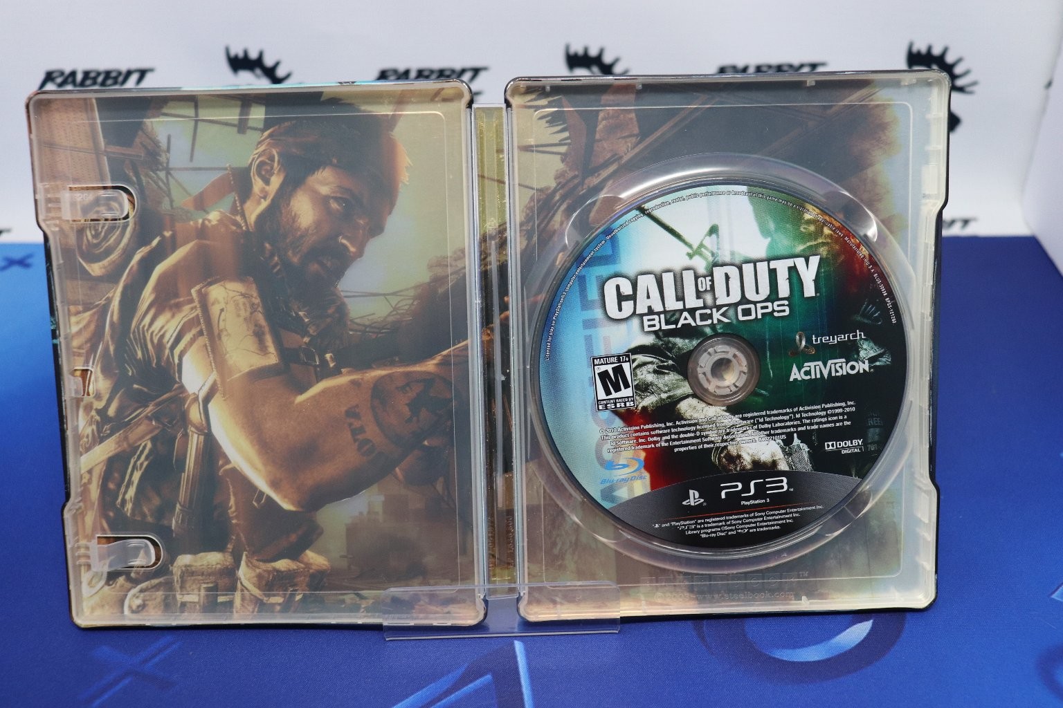 Call of Duty Black Ops Steelbook Edition PS3 Video Game FPS Shooter