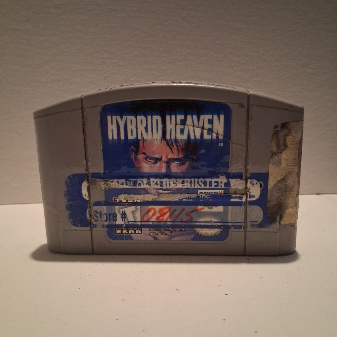 Konami Hybrid Heaven for Nintendo 64 Game Cartridge