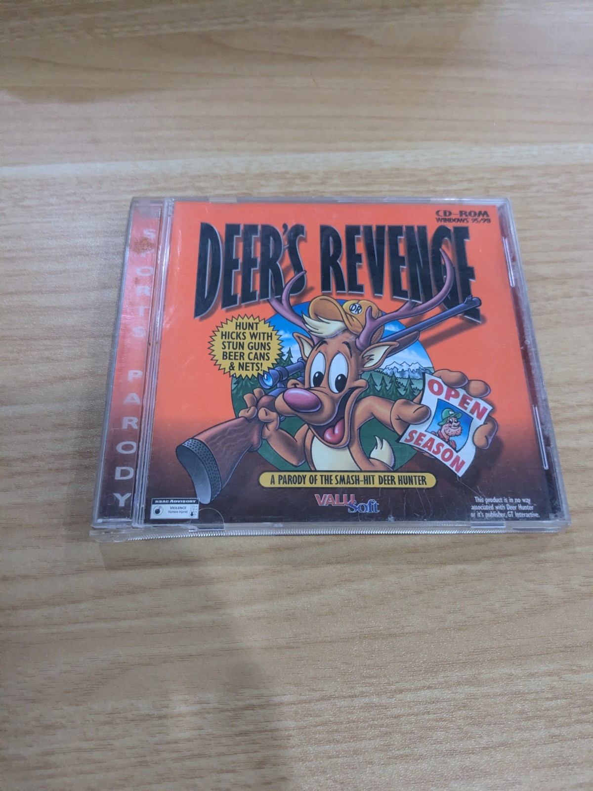 N1 Deer’s Revenge A Parody of The Smash Hit Deer Hunter CD-ROM PC Video Game