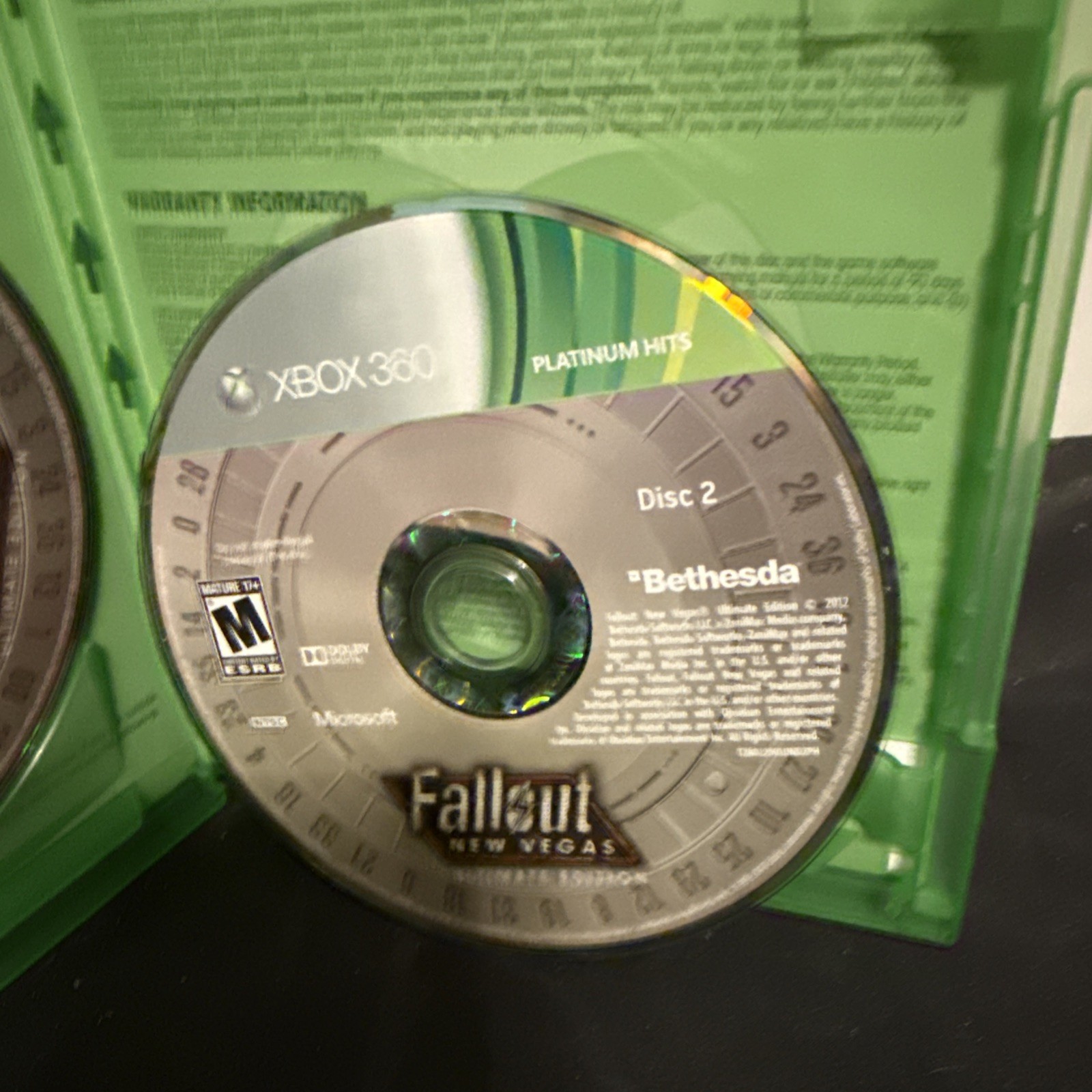 Fallout New Vegas Ultimate Edition Greatest Hits Xbox One