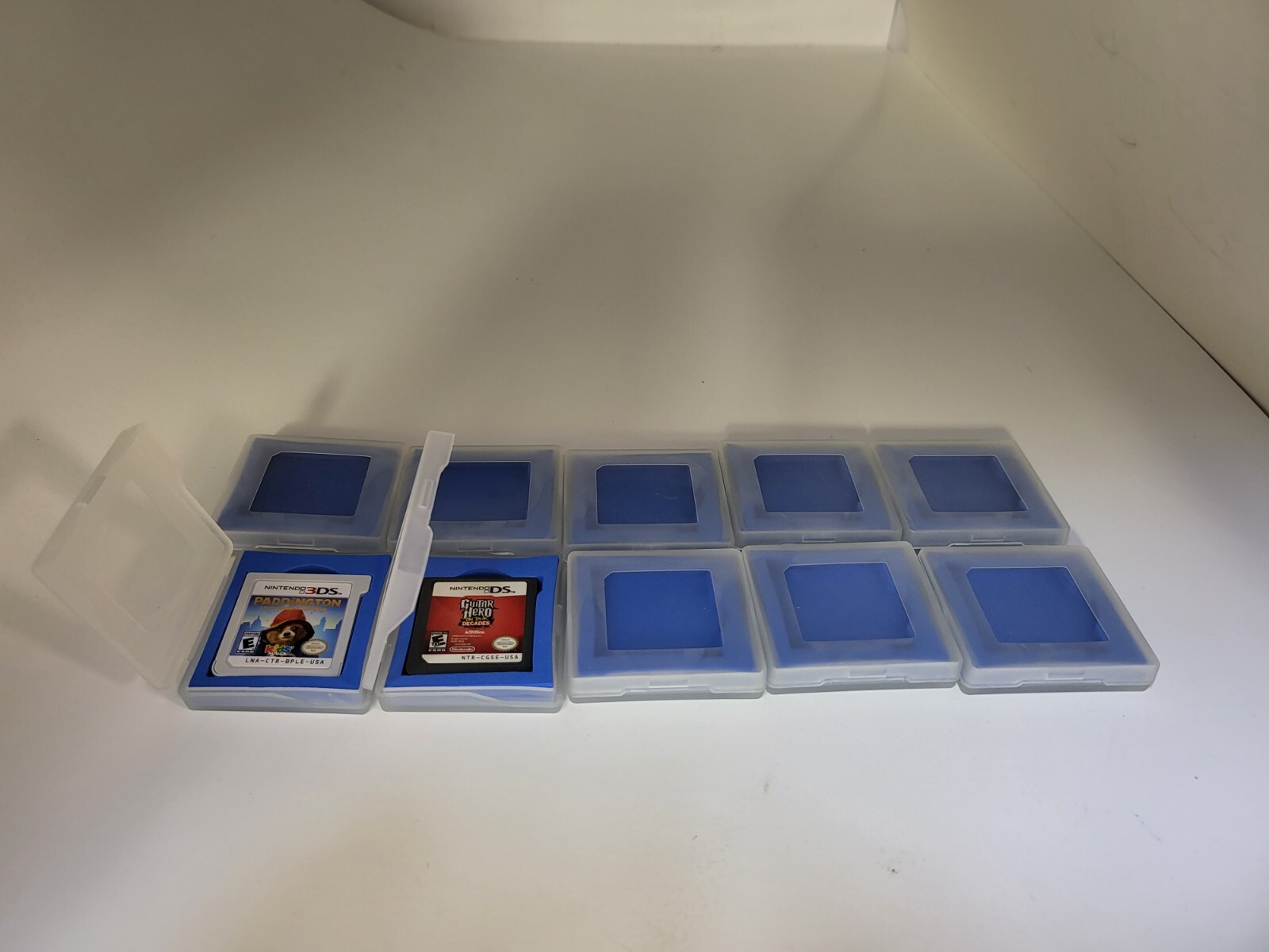 10 Padded Plastic Cartridge Cases for Nintendo DS/2DS/3DS Game Dust Covers #17D
