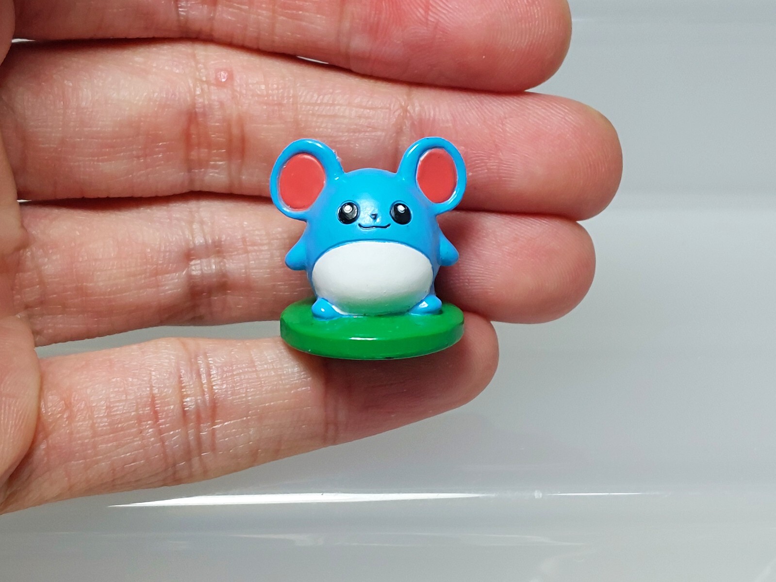 Pokemon Minicot Marill #30 Figure Banpresto 2005 Prize Japan B04 0.8in