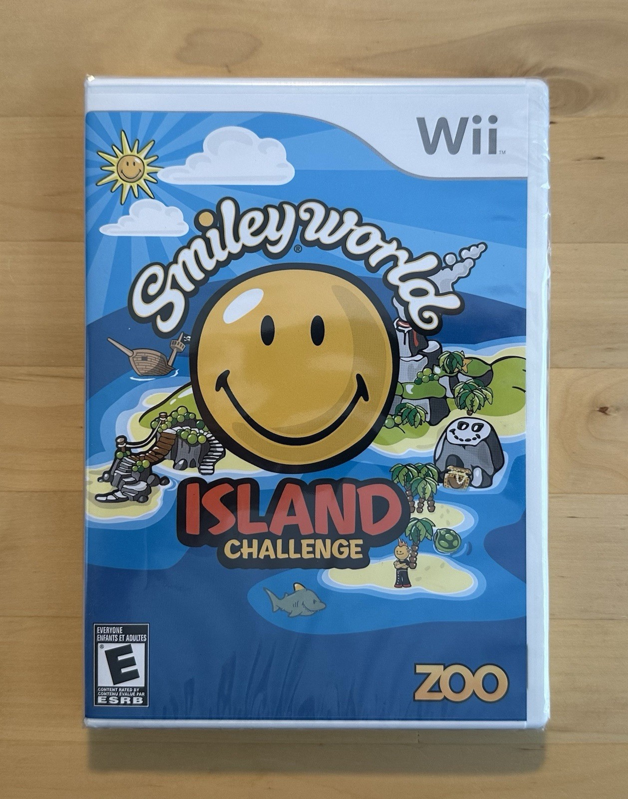 Smiley World Island Challenge – Brand New & Fully Sealed – Zoo Nintendo Wii Game
