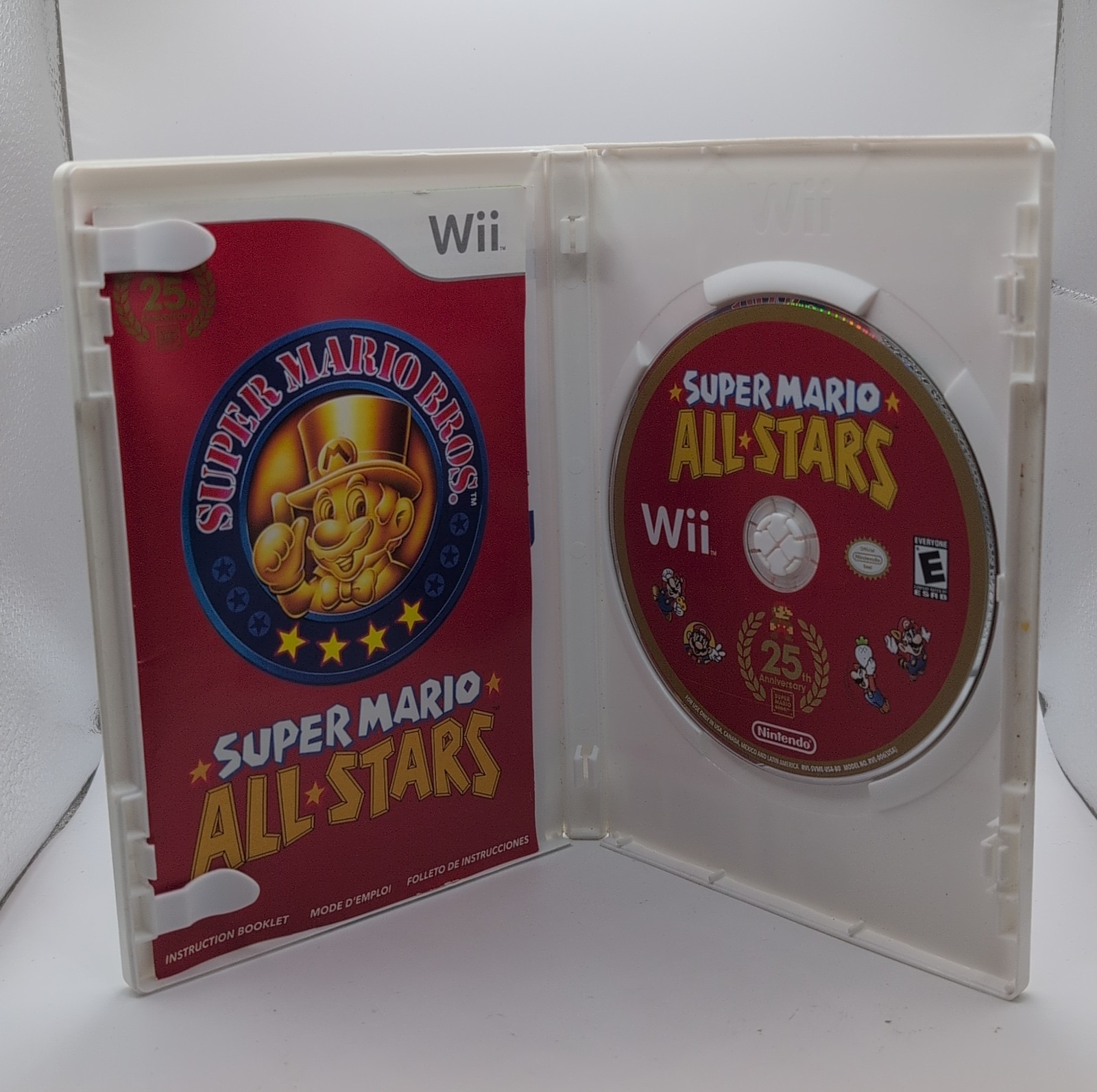 Super Mario All-Stars (Nintendo Wii, 2012) – TESTED AND WORKING