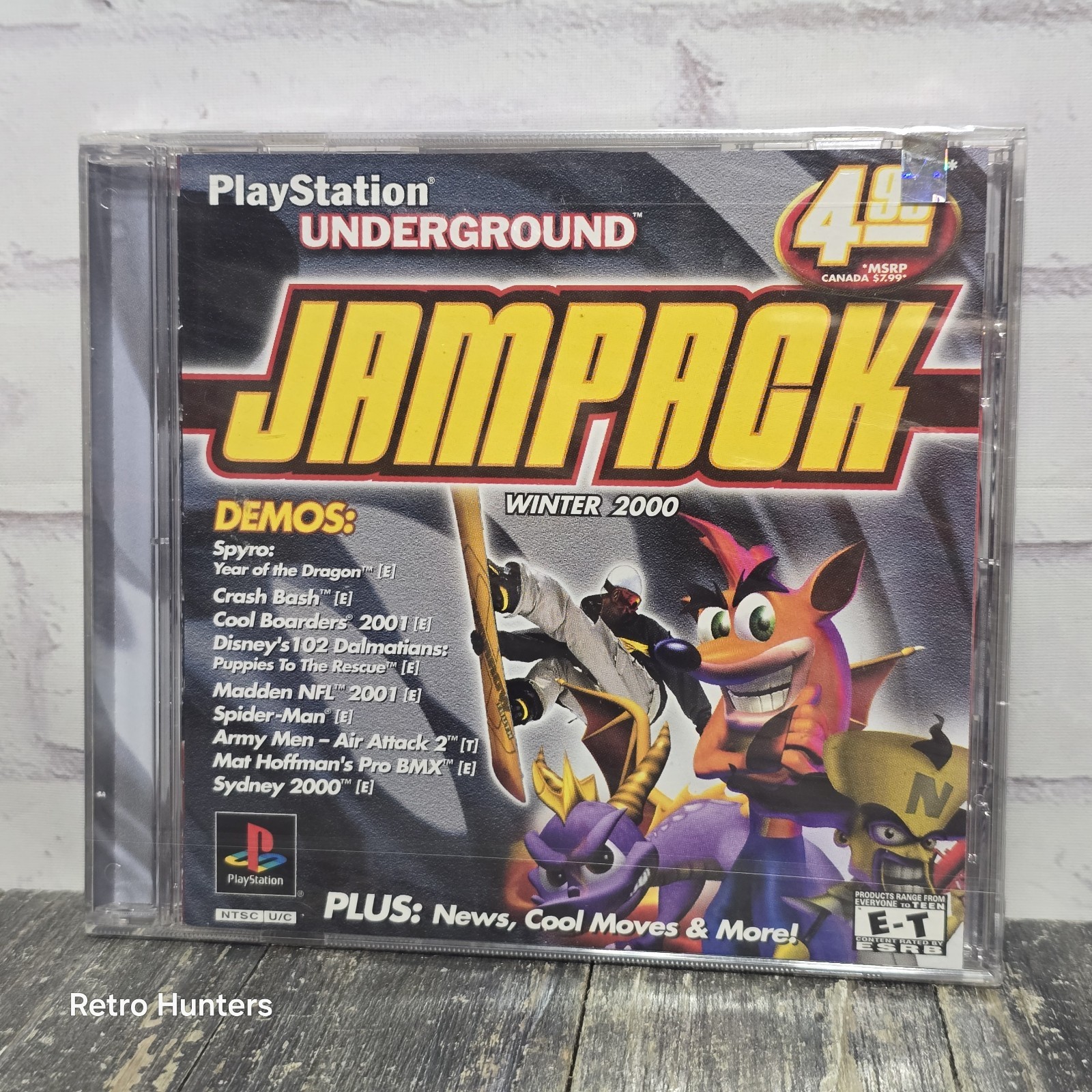 New Winter 20000 Underground Jampack Sony PlayStation 1