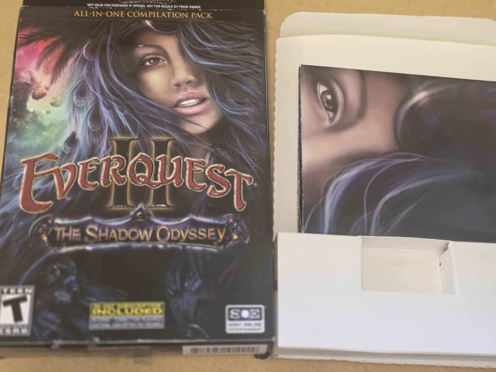 Everquest II 2 The Shadow Odyssey PC MMORPG Game computer DVD-rom Windows