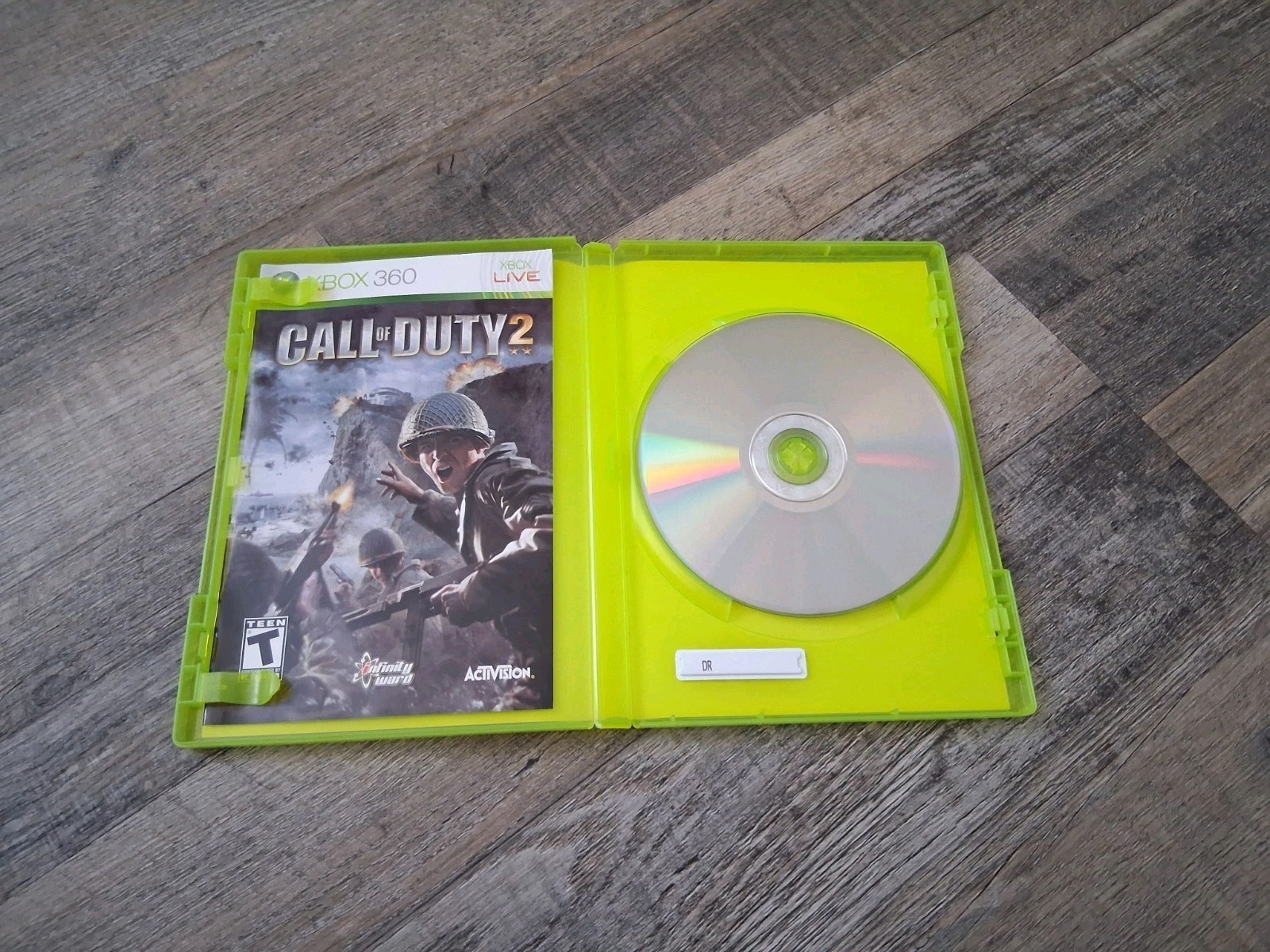 Call of Duty 2 GOTY Edition Xbox 360 No Bonus Disc Complete CIB With Manual COD