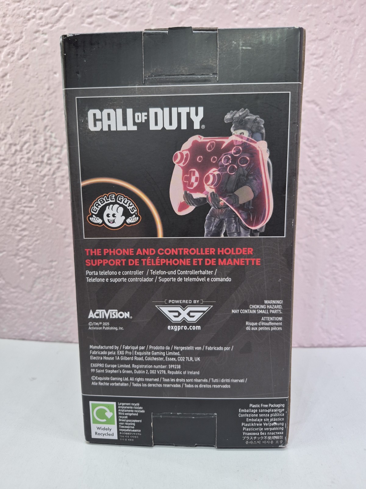 Call of Duty Zombie Ghost Warzone Playstation Xbox Controller Holder.