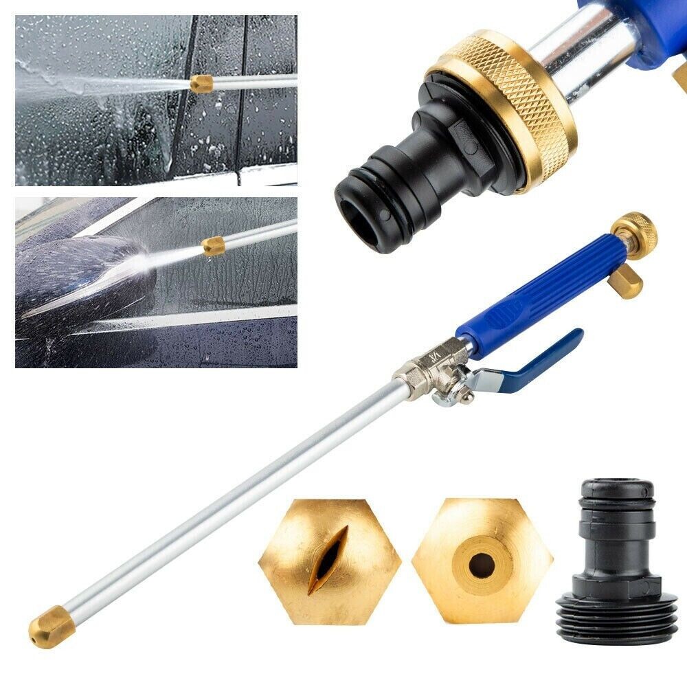 Pressure Washer Garden Hose High Power Water Spray Gun Nozzle Cordless