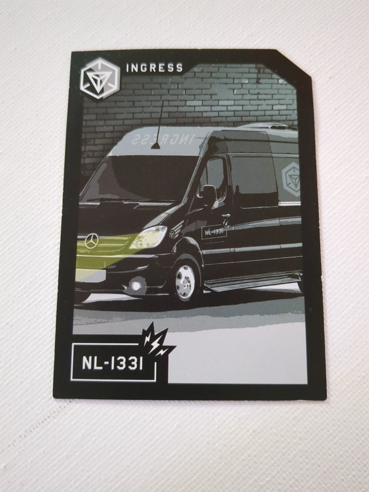 Niantic Ingress NL-1331 Van Medal Badge Code Trading Card- REDEEMED