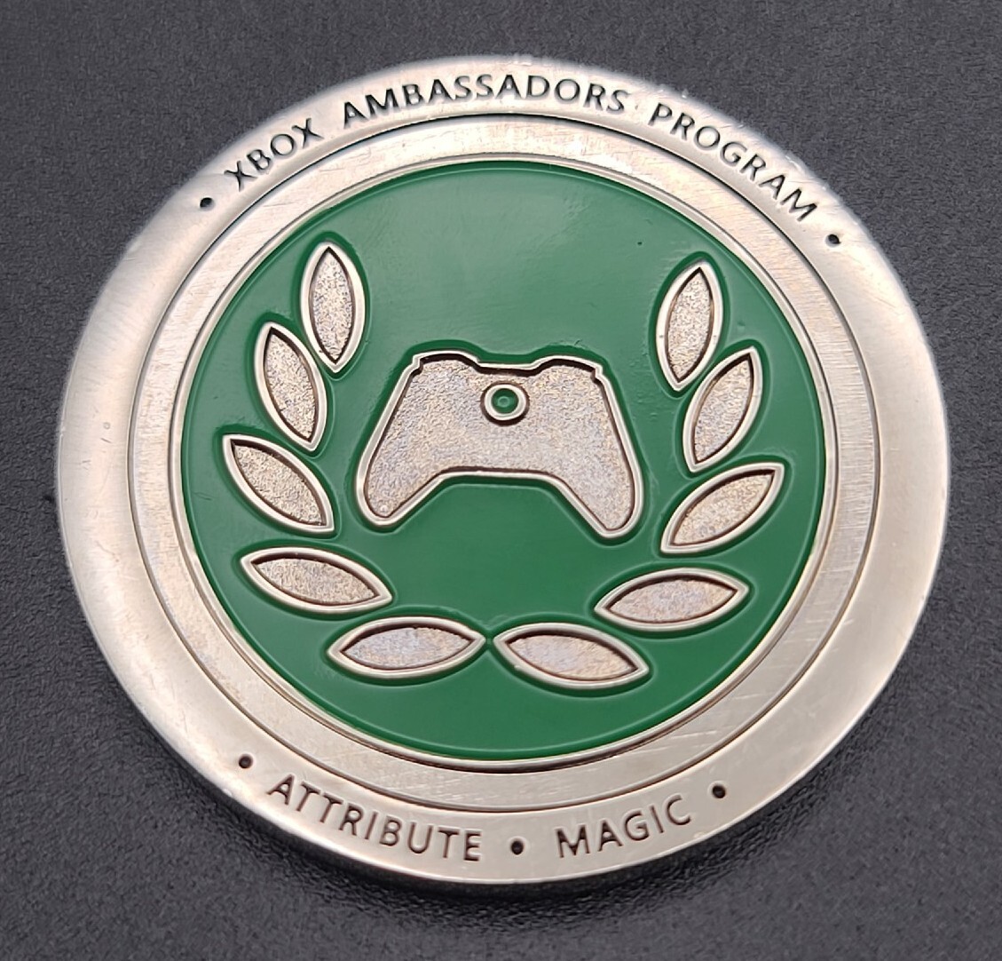XBOX Ambassador Top 100 Coin Medal Reward Rare Promo Live Microsoft Season #14
