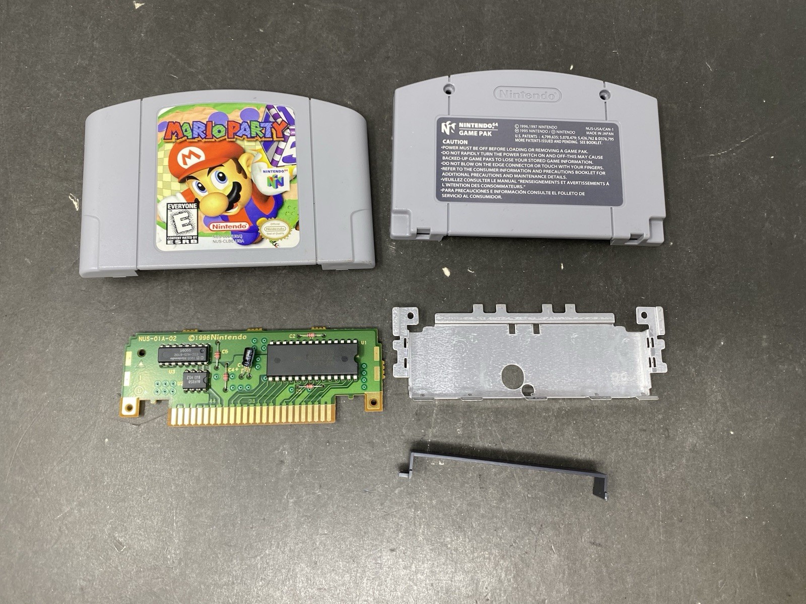 N64 MARIO PARTY 1 (NINTENDO 64, 1999) AUTHENTIC TESTED WORKING