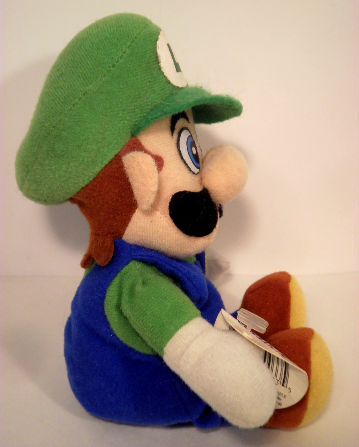 1997 Plush Nintendo 64 Luigi 8″ BD & A Beanie All Tags Officially Licensed 20033