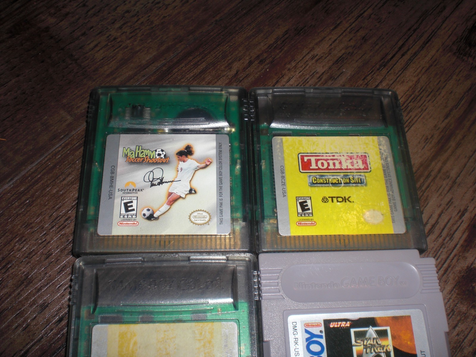 Star Trek 25th Anniversary Mia Hamm Soccer Stuart Little Tonka Nintendo Game Boy