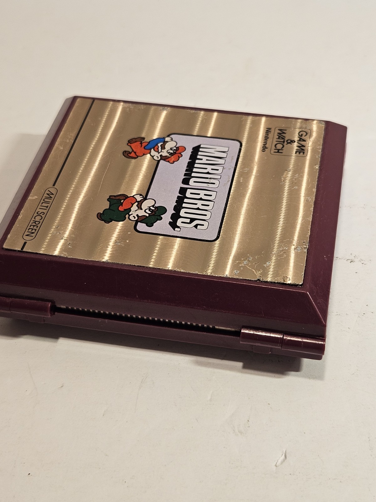 NINTENDO GAME & WATCH Mario Brothers MULTI-SCREEN 1983 Vintage