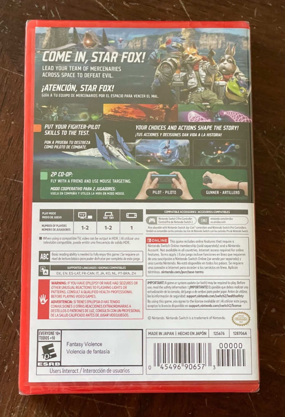 Starfox (Nintendo Switch 2) -BRAND NEW SEALED