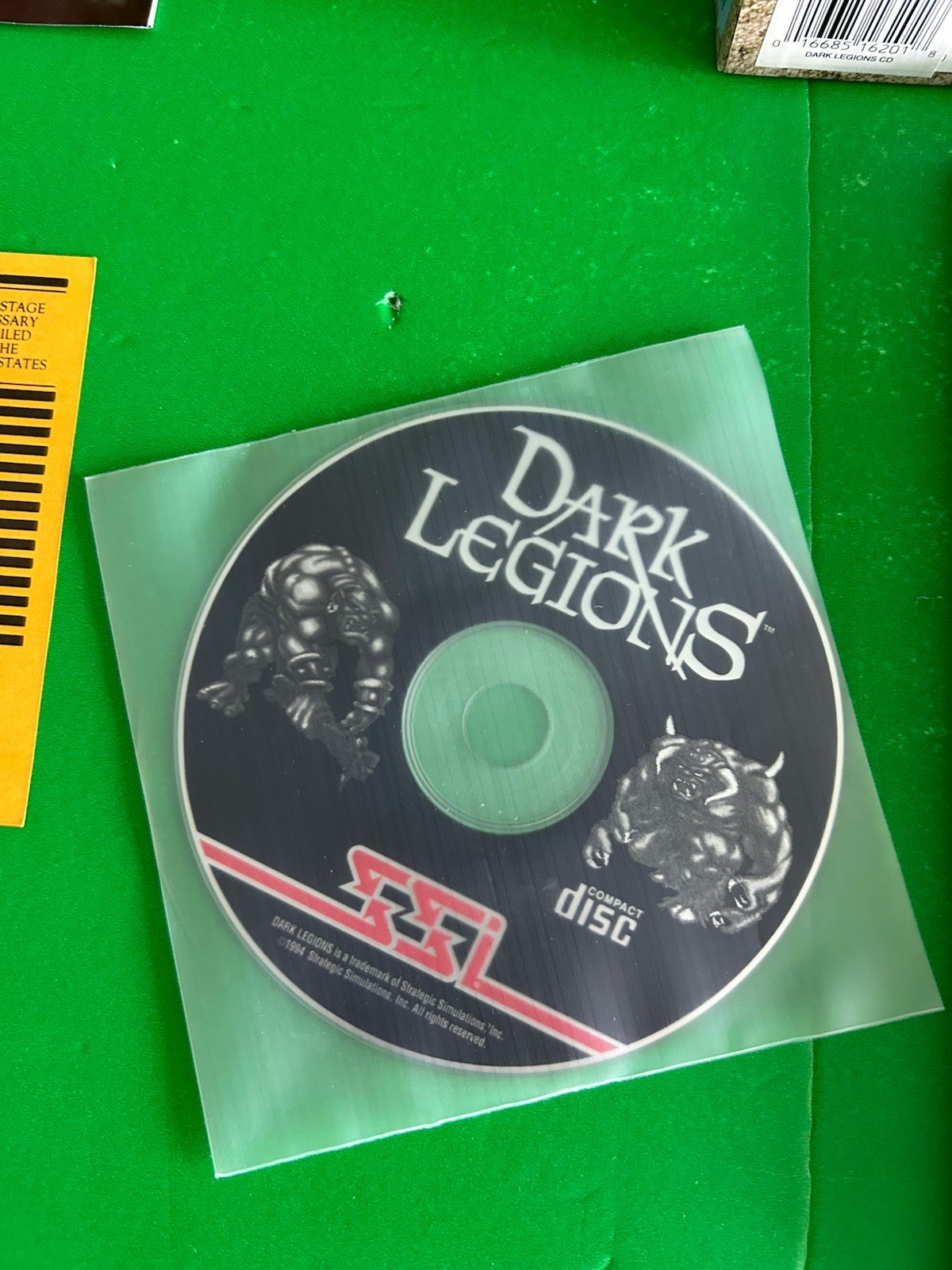 SSI Dark Legions Original Big Box Strategy Role Strategy Role Playing Game