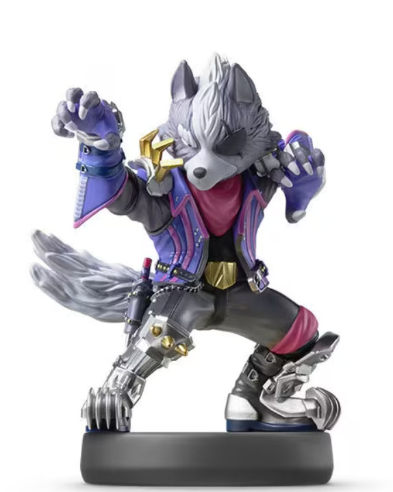 Nintendo amiibo WOLF (Super Smash Brothers) Japan NEW