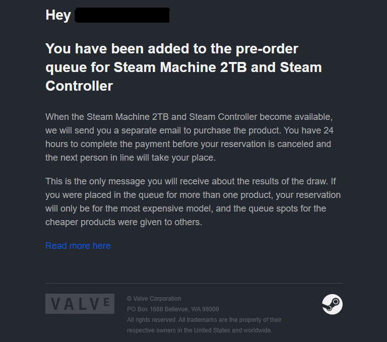 Steam Machine 2TB PREORDER + Controller + Extra Faceplates