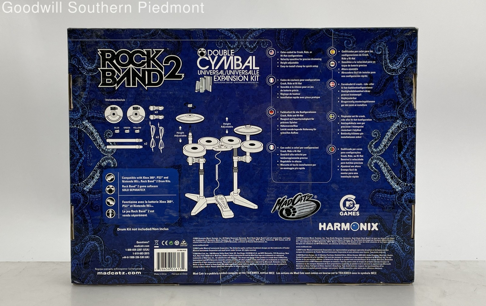Mad Catz Rock Band 2 Double Cymbal Universal Expansion Kit – Tested