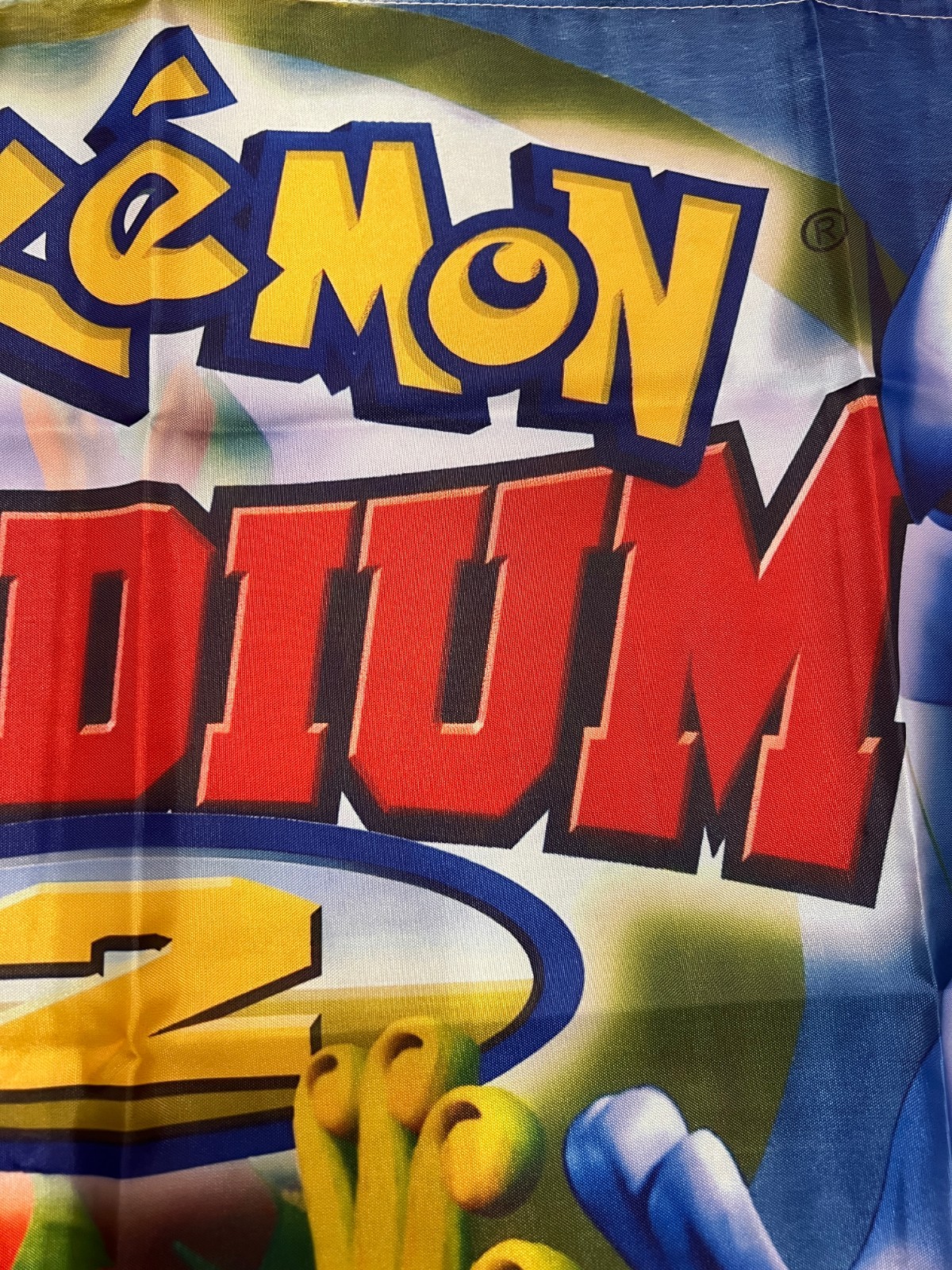 Pokemon Stadium 2 Wall Flag Banner Tapestry 2 x 3 Ft, N64