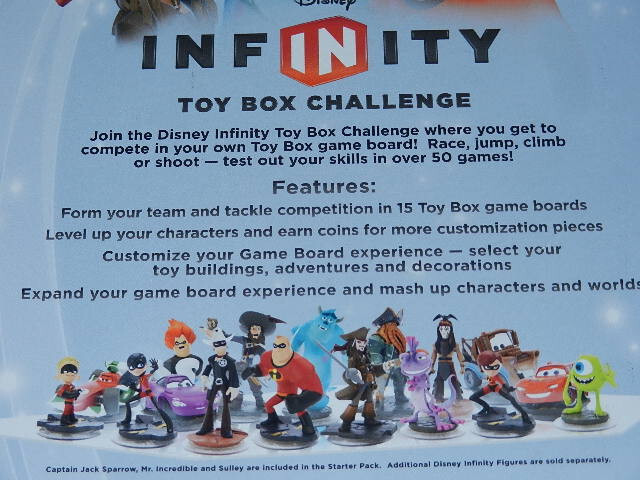 new no warranty Disney Infinity Toy Box Challenge Starter Pack nintendo 3DS 3 ds