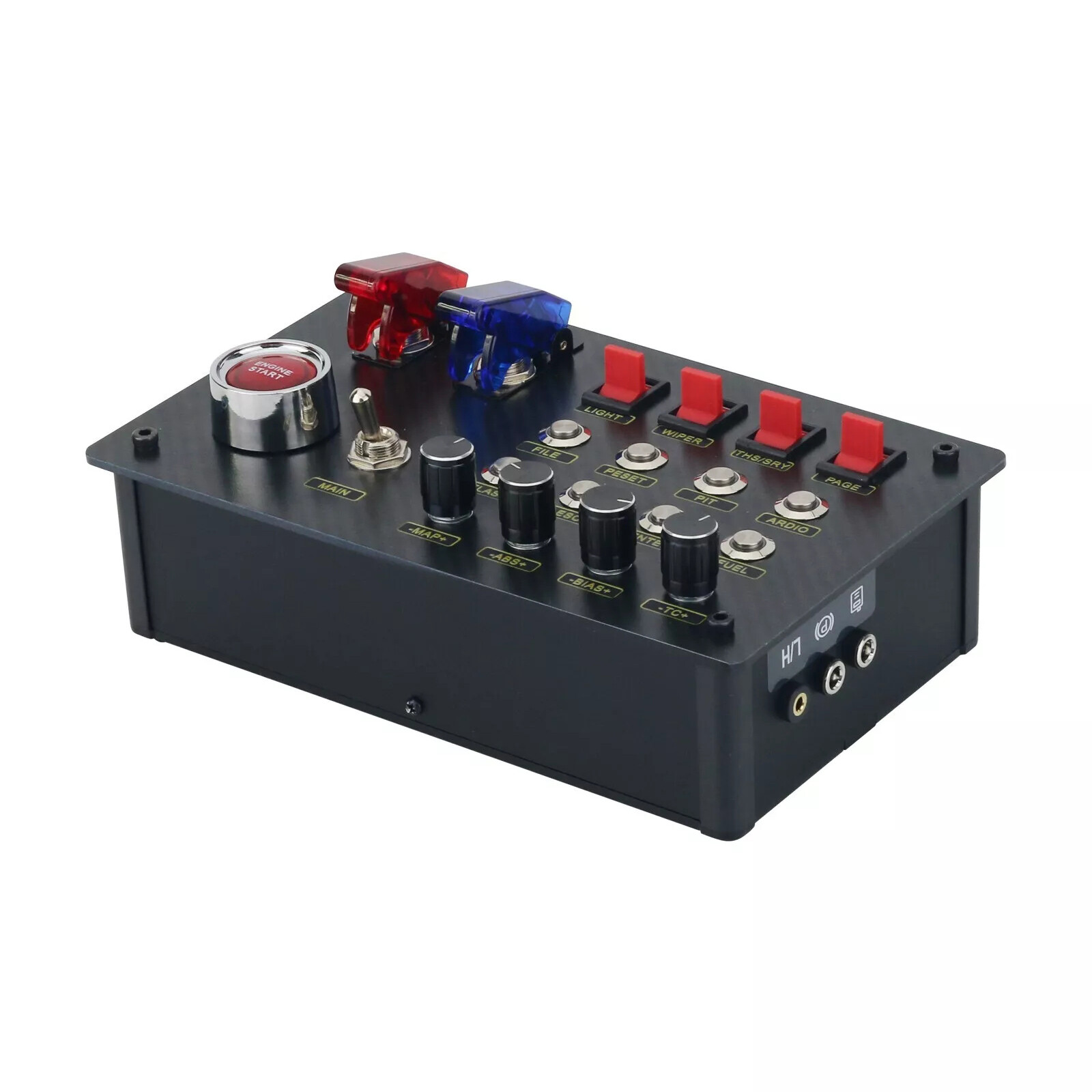 Horizontal Button Box SIM Racing Control Box Simulator for Simagic Fanatec ZQSR