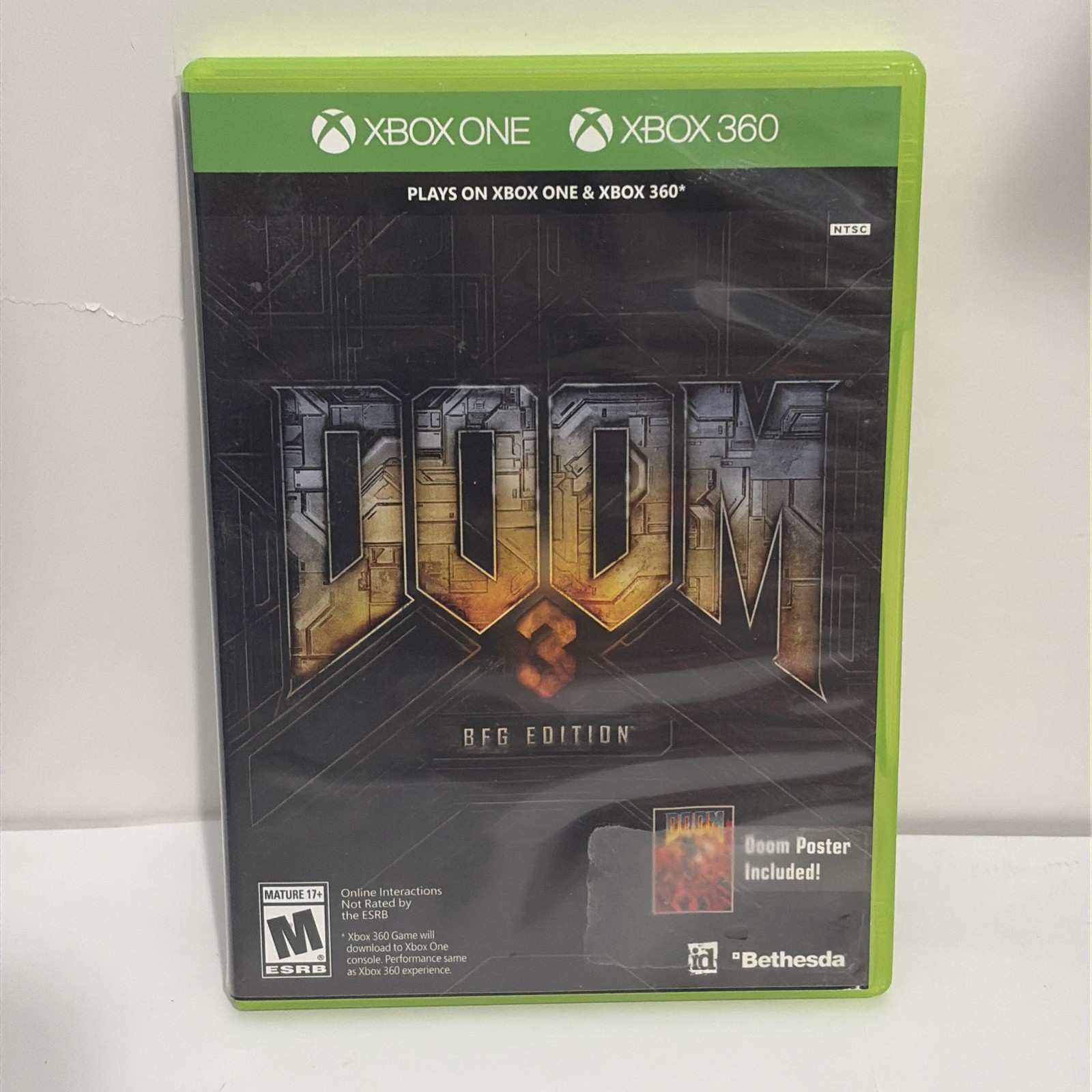 Doom 3: BFG Edition | Xbox 360/One – No Poster – Tested