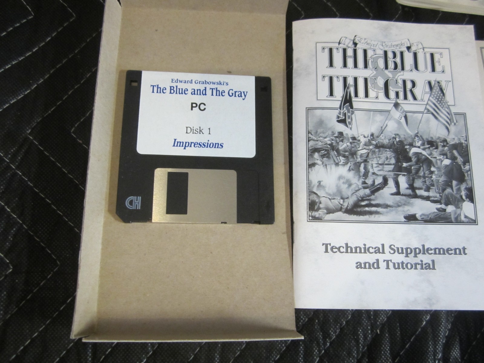 Edward Grabowski’s The Blue and The Gray Civil War PC Game Impressions 1993 3.5″