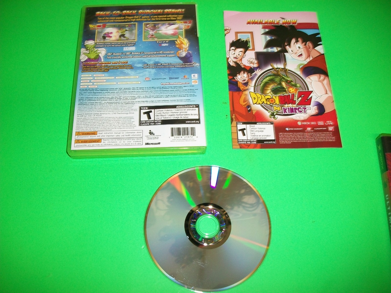 Dragon Ball Z: Budokai HD Collection – Microsoft Xbox 360 (CIB)