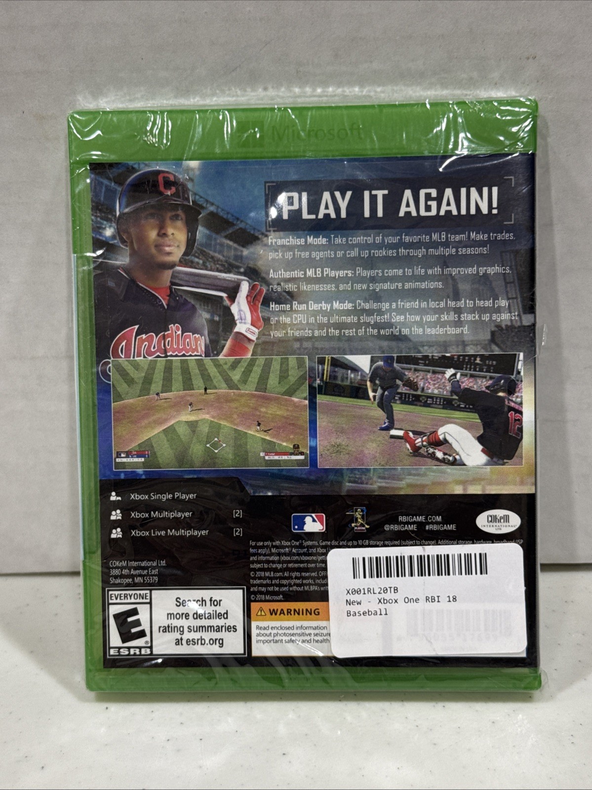 Ps4 MLB RBI 18 Baseball PlayStation 4 R.B.I. BASEBALL Brand New.