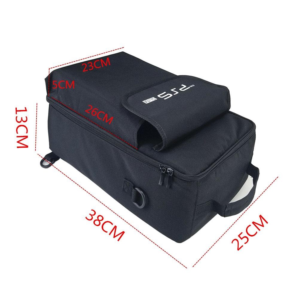 Ps5 Slim Carrying Case Shoulder Bag Backpack Protective Travel Storage Console