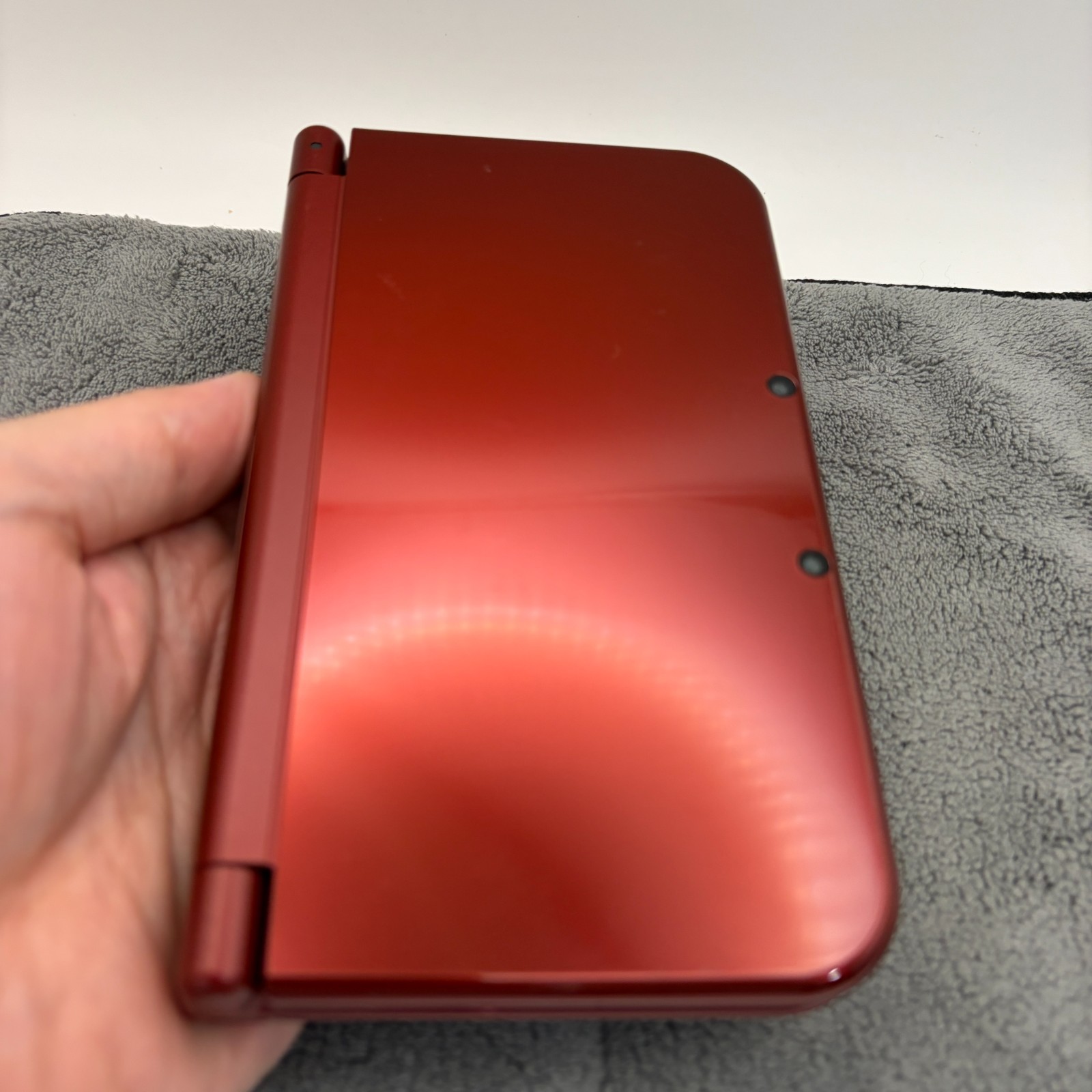 【Near Mint】TOP IPS Nintendo NEW 3DS LL XL Metallic Red Handheld Game Console