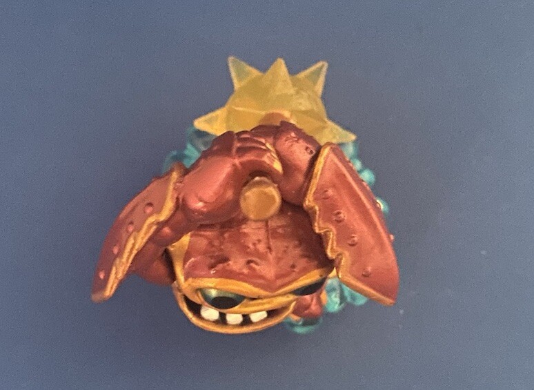 Skylanders Swap Force – Lightcore Wham-Shell – Water Element – Blue Base – 2013