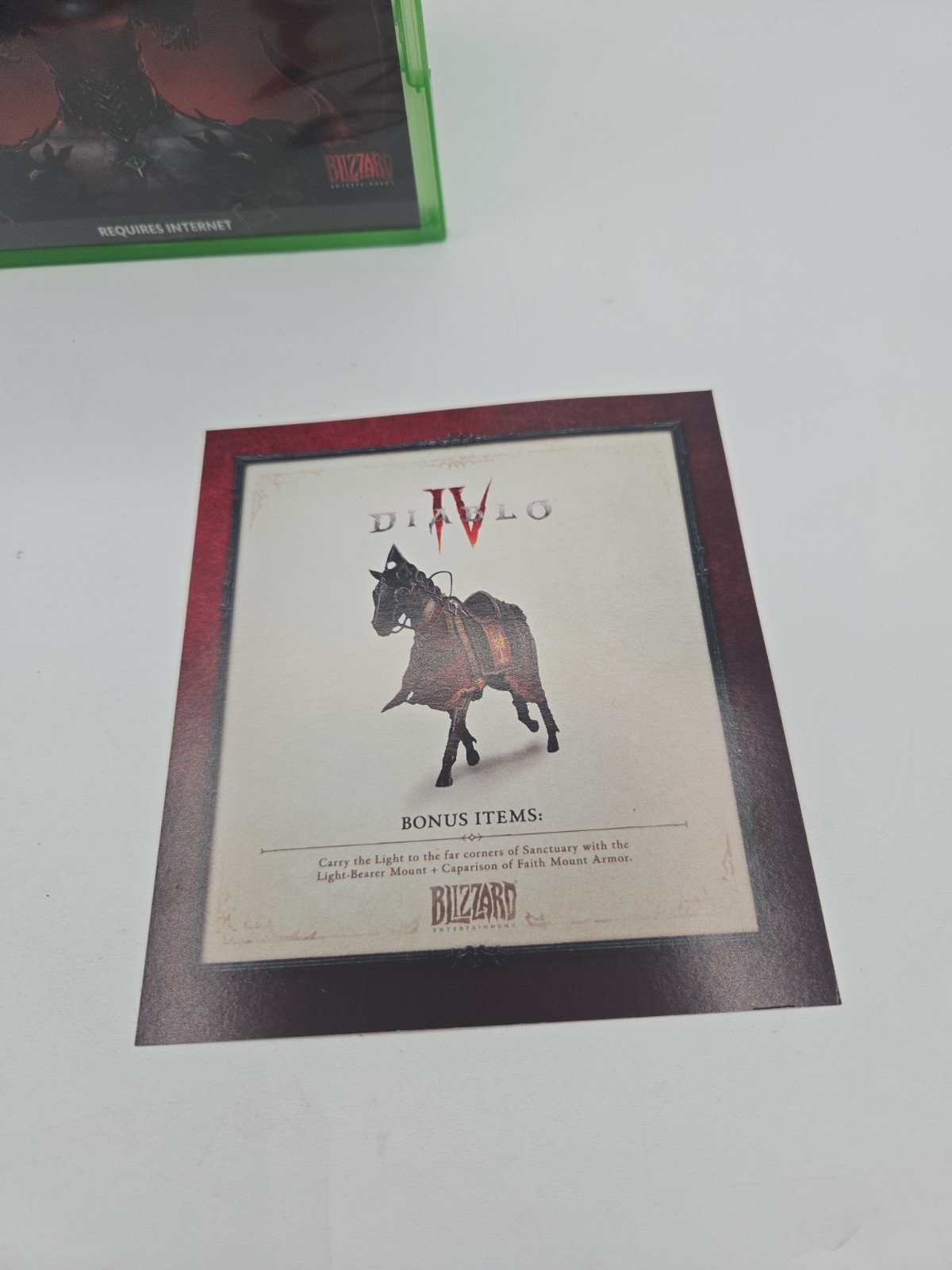 Diablo IV (Microsoft Xbox Series X, 2023) Resurfaced Clean See Tested Working