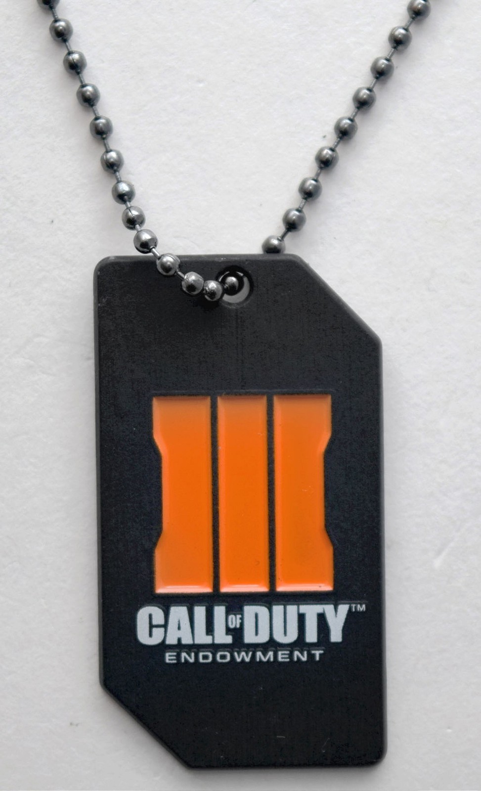 NEW CALL of DUTY: Black Ops 3 Endowment Limited Edition Dog Tag COD III Necklace