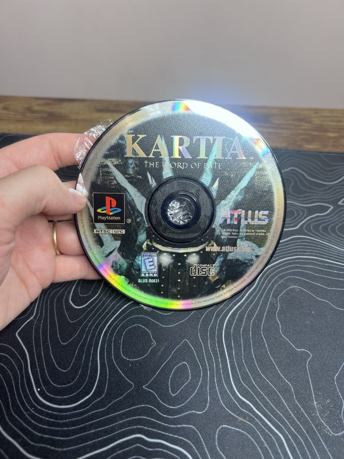 Kartia: The Word of Fate (PS1 Sony PlayStation 1) DISC ONLY